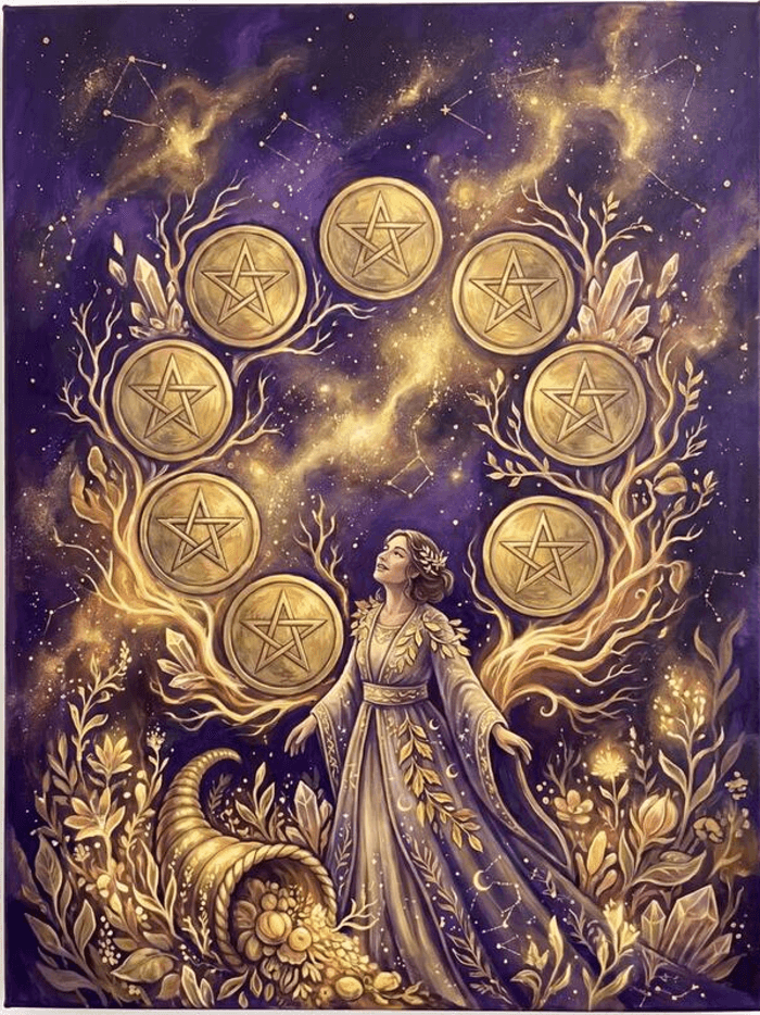 Nine of Pentacles