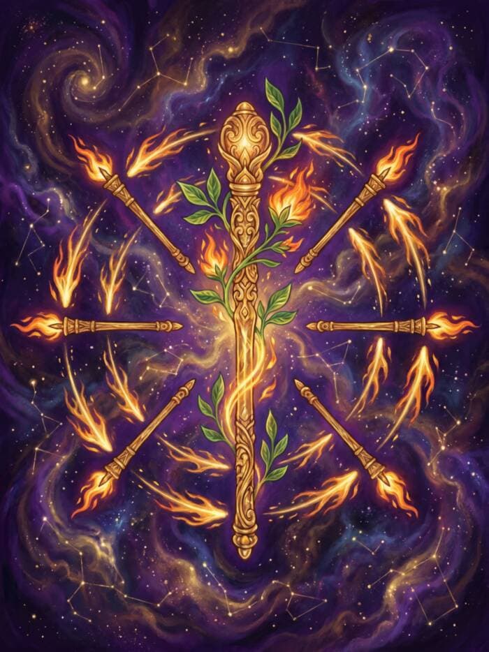 Eight of Wands